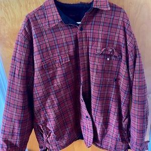 Men’s Flannel with Pleated Fabric Inside